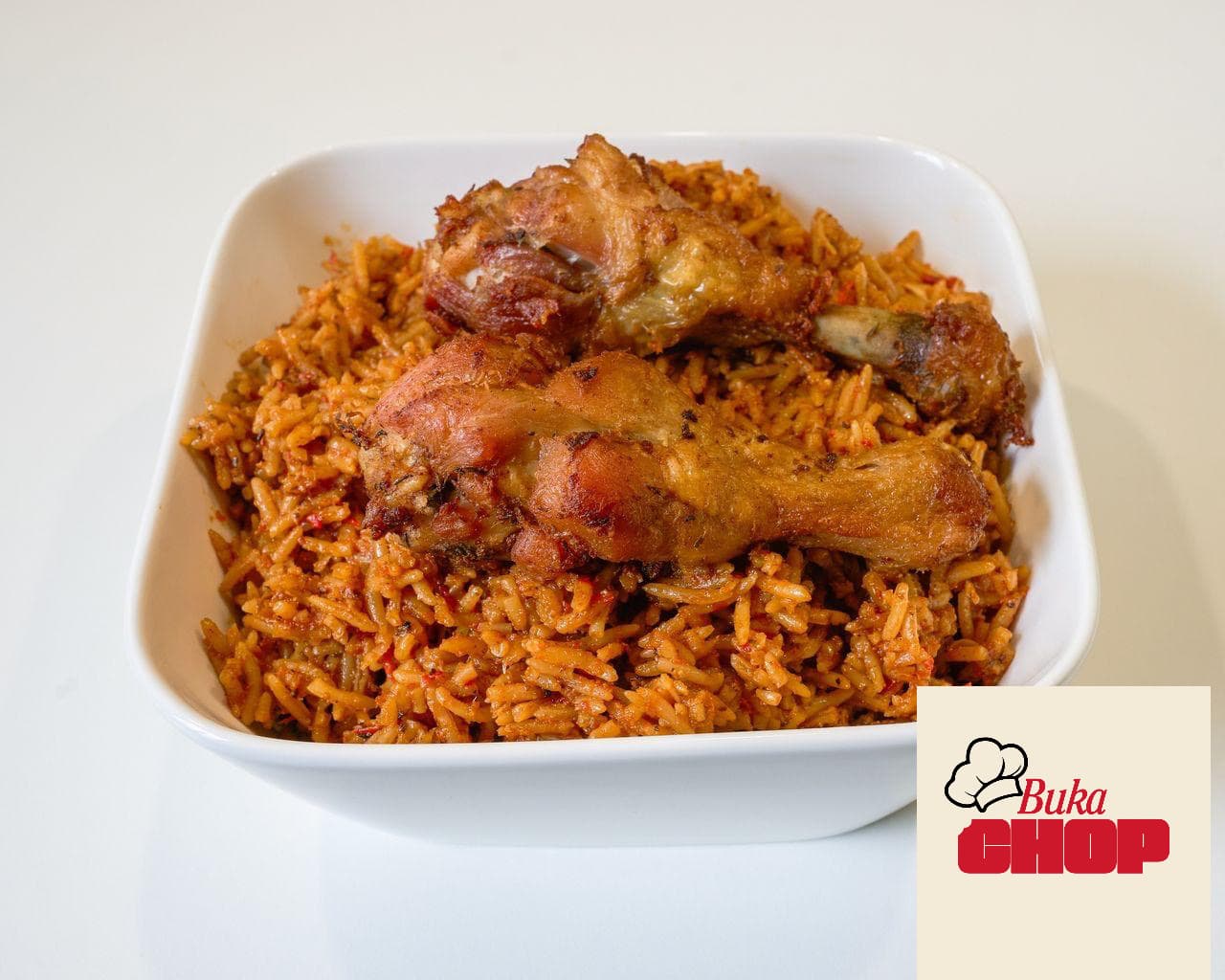 Jollof Rice with Chicken
